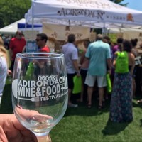 Adirondack Wine and Food Fest Adirondack winery Booth